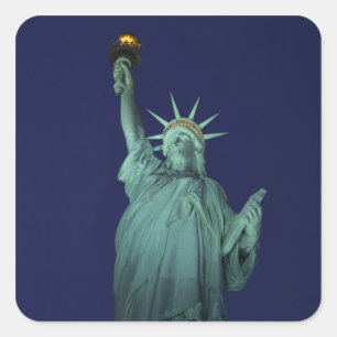 Adesivo Quadrado Estátua da Liberdade, Nova York, EUA 6
