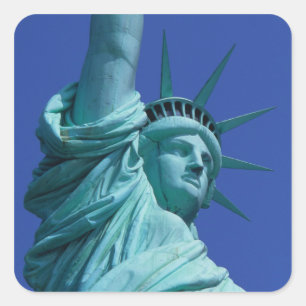Adesivo Quadrado Estátua da Liberdade, Nova York, EUA 8