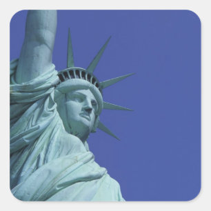 Adesivo Quadrado Estátua da Liberdade, Nova York, EUA 9