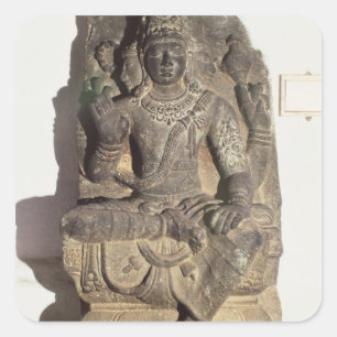 Adesivo Quadrado Estátua do deus Hindu Brahma