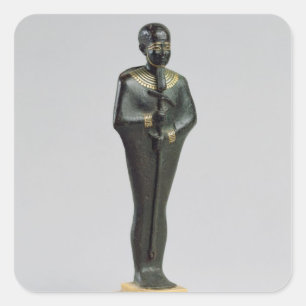 Adesivo Quadrado Estatueta do deus Ptah