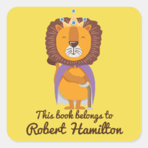 ESTE LIVRO PERTENCE AO REI DE LÍON COM CROWN