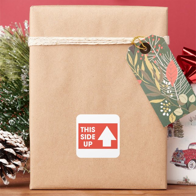 Adesivo Quadrado Este Sinal Lateral (Criador carregado)