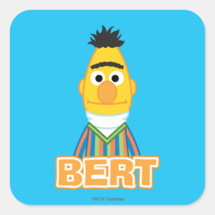 Adesivo Quadrado Estilo Clássico Bert