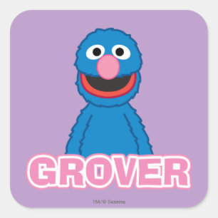 Adesivo Quadrado Estilo clássico do Grover