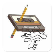 Estilo da fita de cassete retrorreflectora retroat