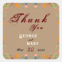 Adesivo Quadrado Estilo da ventoinha