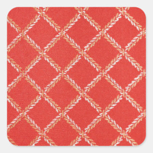 Adesivo Quadrado Estilo de Lixo Antiquado Grafita Abstrato