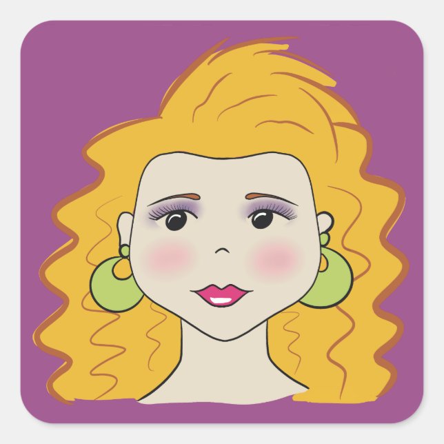 Adesivo Quadrado Estilo retrorreflector (Frente)