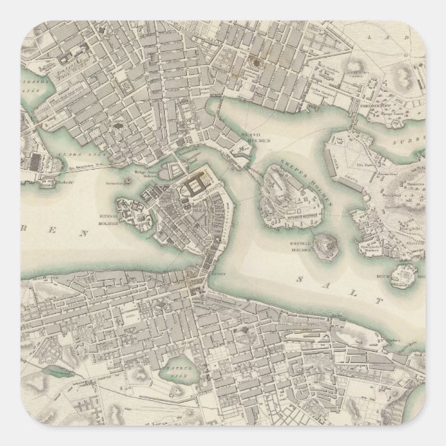 Adesivo Quadrado Estocolmo (Frente)