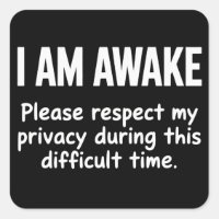 Estou Acordado Por Favor Respeite Minha Privacidad