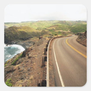 Adesivo Quadrado Estrada Costeira