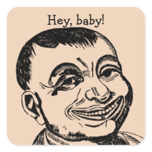 Estranho "Ei, Querida!" Cara