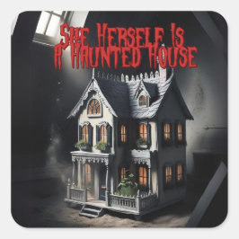 Adesivo Quadrado Estranho Mas Torne Mini