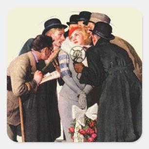 Adesivo Quadrado Estrela de Hollywood