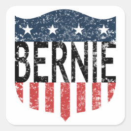 Adesivo Quadrado Estrelas BERNIE e faixas