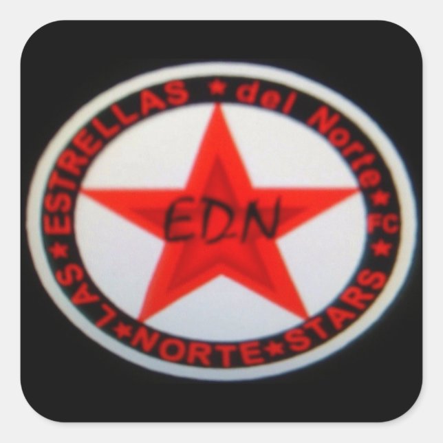 Adesivo Quadrado estrelas_do_norte (Frente)