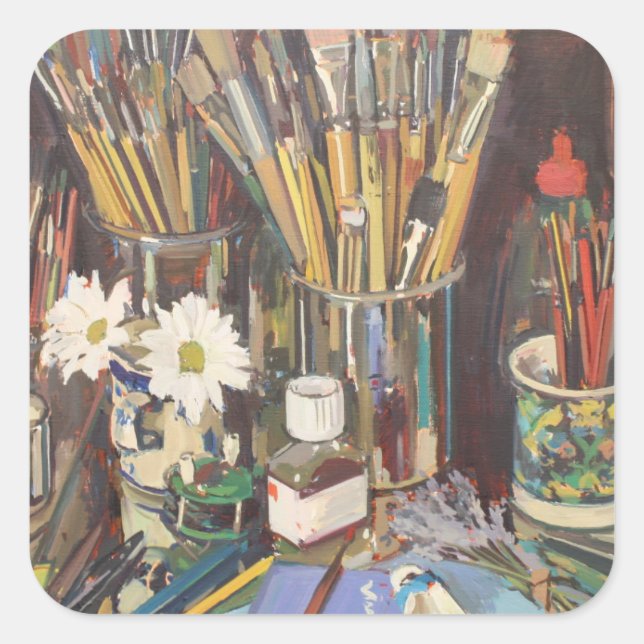 Adesivo Quadrado Estúdio - Vida Estática 2012 (Frente)