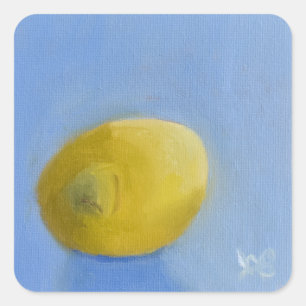 Adesivo Quadrado Estudo sobre Lemon