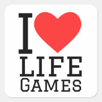 Eu adoro jogos de vida