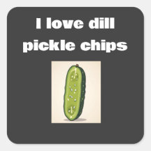eu amo batatas fritas com picles de endro