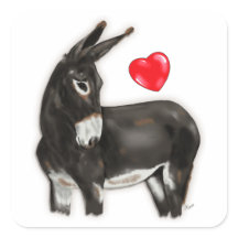 Eu Amo Donkeys Demure Donkey