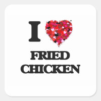 Eu amo frango Fried