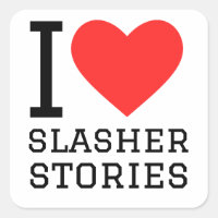 Eu amo histórias de slasher