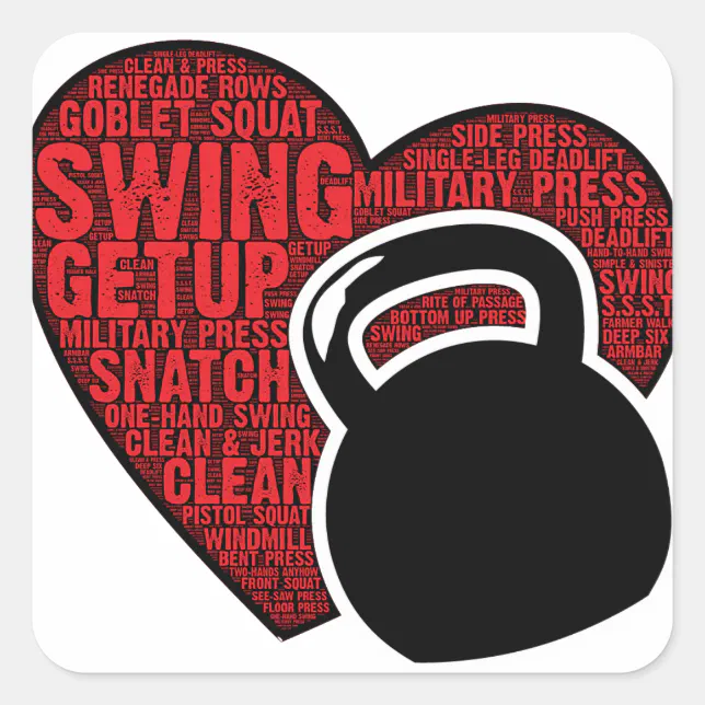 ADESIVO QUADRADO EU AMO KETTLEBELL DESIGN