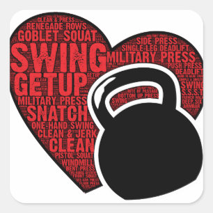 ADESIVO QUADRADO EU AMO KETTLEBELL DESIGN