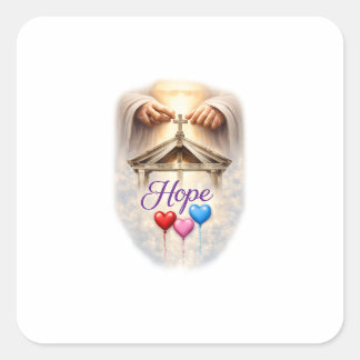 Adesivo Quadrado Eu Consegui em Minhas Mãos