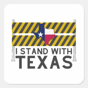 Adesivo Quadrado Eu Fico Com O Texas