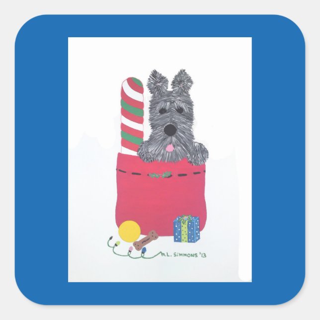 ADESIVO QUADRADO EU FUI BOM! (Frente)