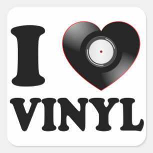 ADESIVO QUADRADO EU OUVI VINYL