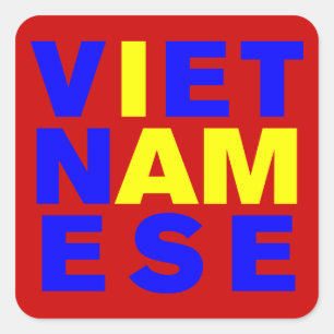 ADESIVO QUADRADO EU SOU VIETNAMESE