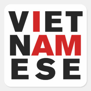 ADESIVO QUADRADO EU SOU VIETNAMIANO