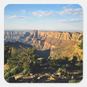 Adesivo Quadrado EUA, Arizona, Parque Nacional Grand Canyon, Vista