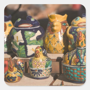 Adesivo Quadrado EUA, Arizona, Tubac: Premier da Arizona Sul