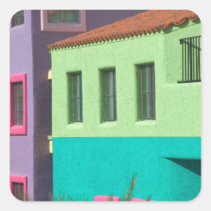 Adesivo Quadrado EUA, Arizona, Tucson: Centro: La Placita