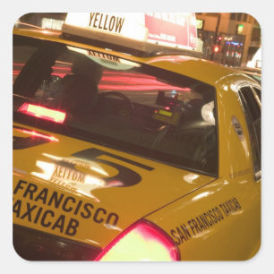 Adesivo Quadrado EUA, Califórnia, São Francisco Union Square