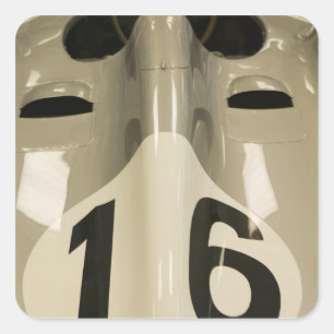 Adesivo Quadrado EUA, Indiana, Indianapolis: Motor 4 de
