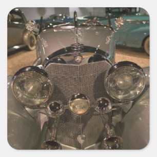 Adesivo Quadrado EUA, Nevada_Reno: Museu Automóvel Nacional 2