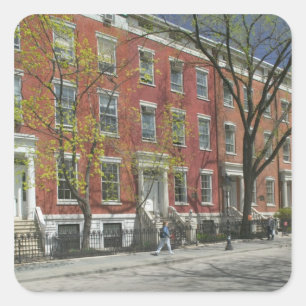 Adesivo Quadrado EUA, Nova York, Nova York, Manhattan: 25