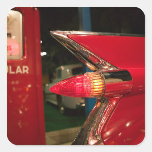 Adesivo Quadrado EUA, Tennessee, Memphis, Elvis Presley