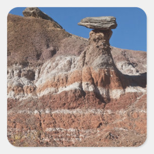 Adesivo Quadrado EUA, Texas, Panhandle, Hoodoo