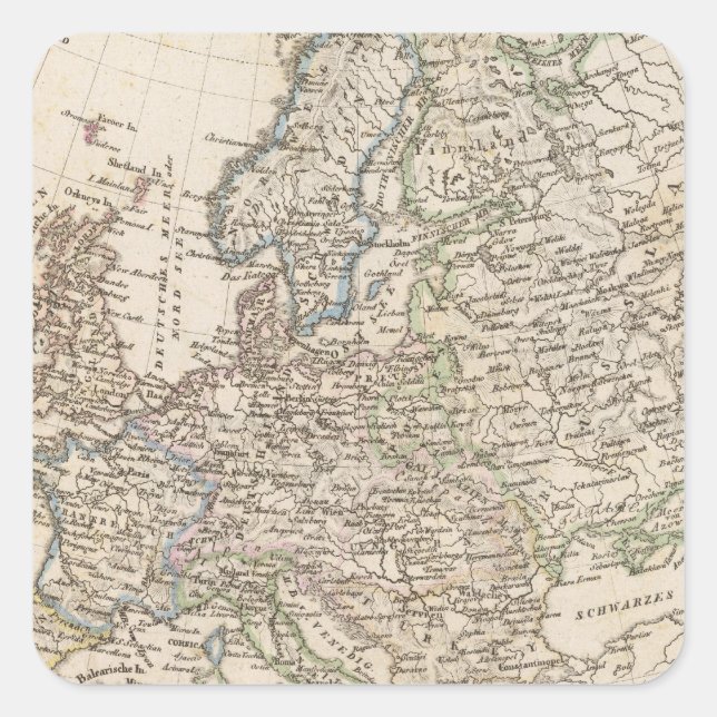 Adesivo Quadrado Europa (Frente)