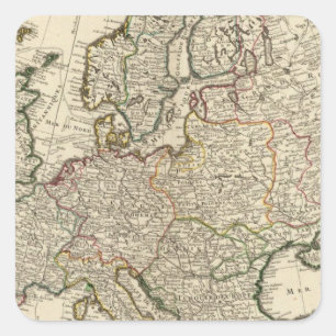 Adesivo Quadrado Europa 11