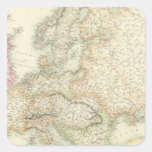 Adesivo Quadrado Europa 14