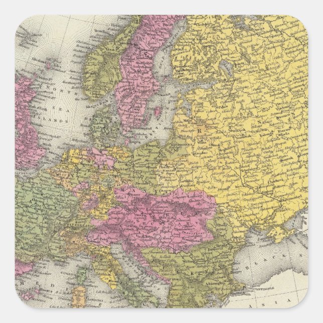 Adesivo Quadrado Europa 29 (Frente)
