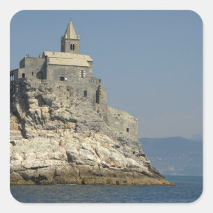 Adesivo Quadrado Europa, Itália, Portovenere também conhecido como